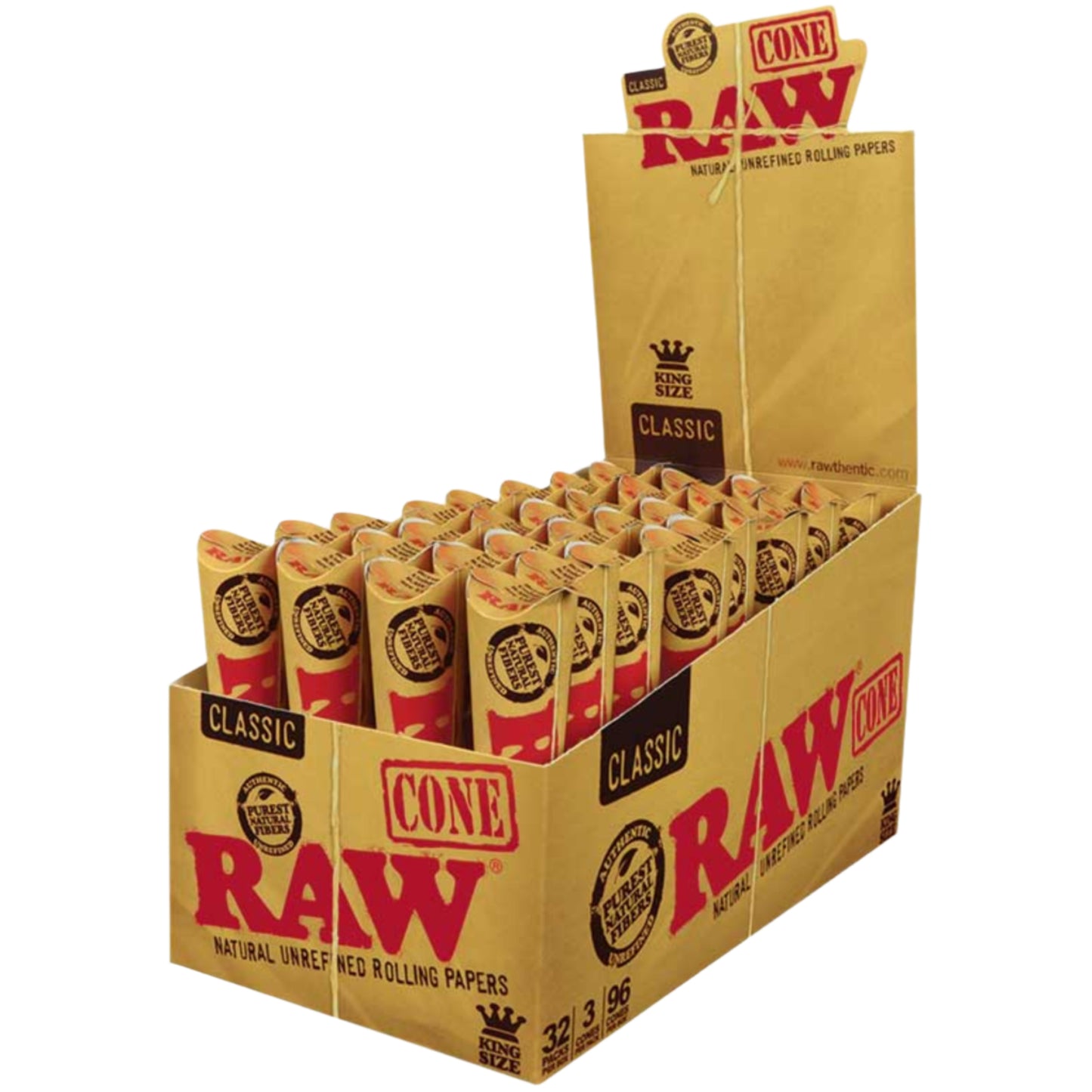 RAW Pre-Rolled Cones (1 1/4 & King Size) - CORONA CASH AND CARRY