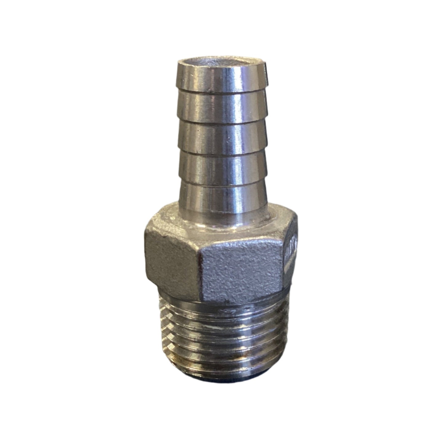 1/2" BARB 1/2" MNPT Stainless Steel - bin 91 - CORONA CASH AND CARRY