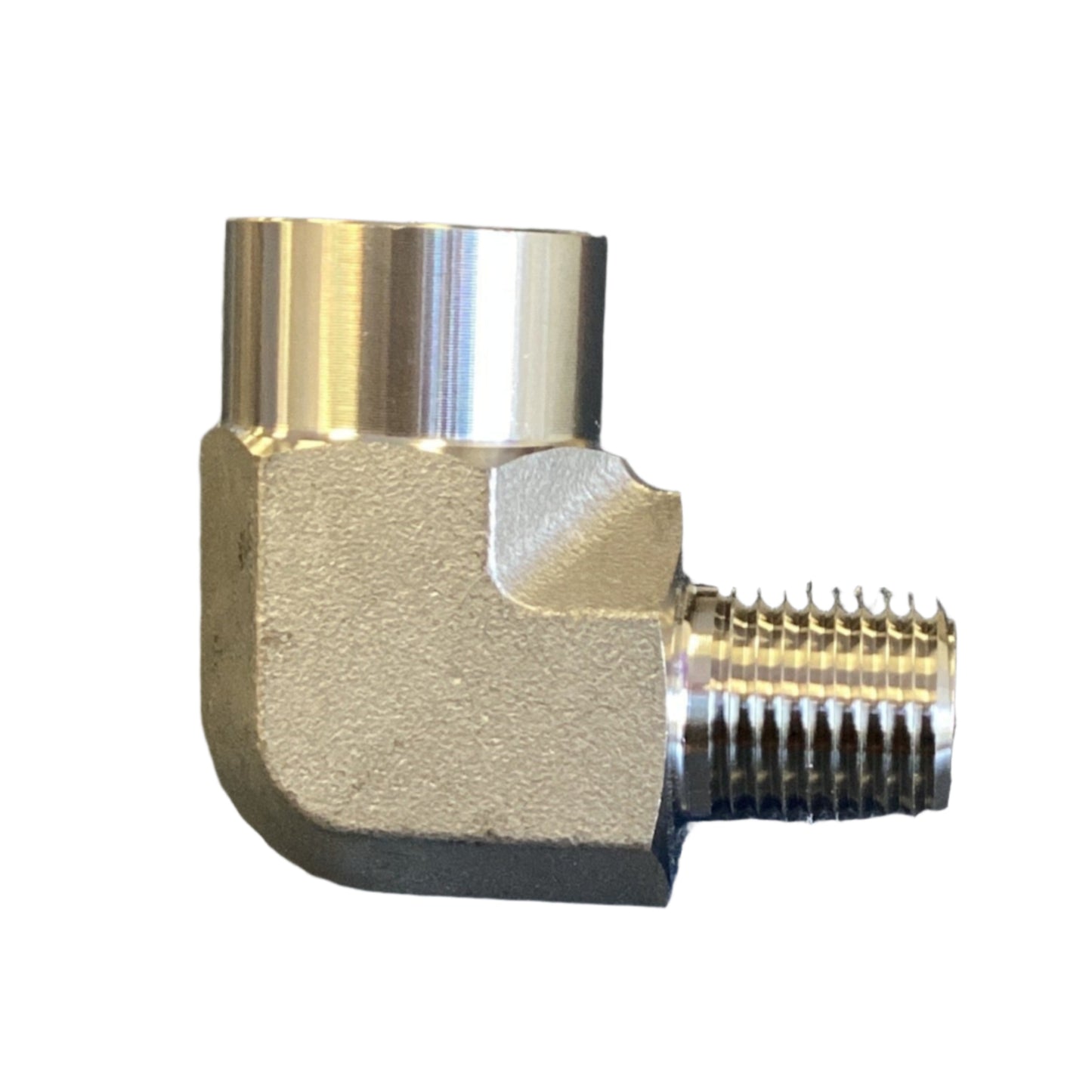 1/4" MNPT 3/8" FNPT ELBOW Stainless Steel - bin 54 - CORONA CASH AND CARRY