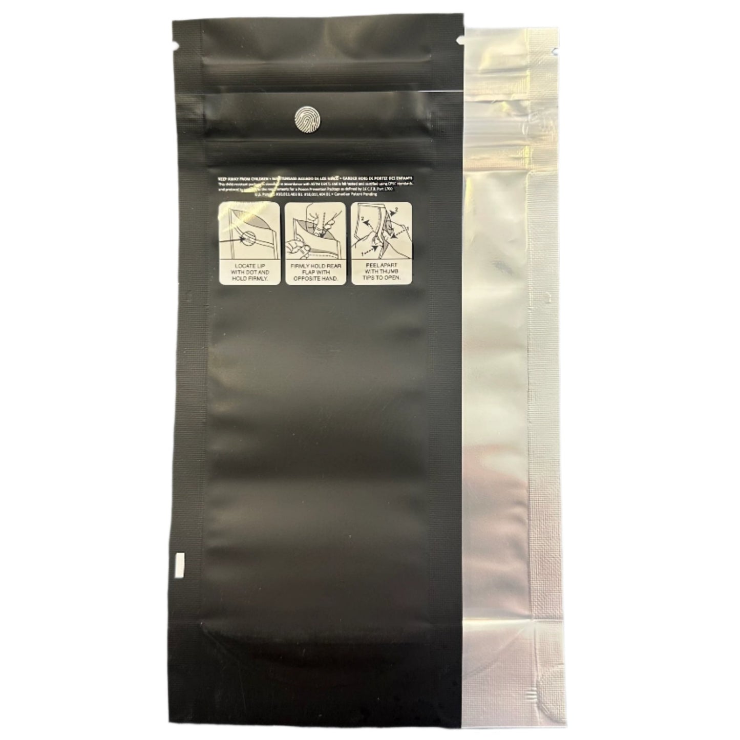 Syringe Black/Clear - Mylar Bag - CORONA CASH AND CARRY