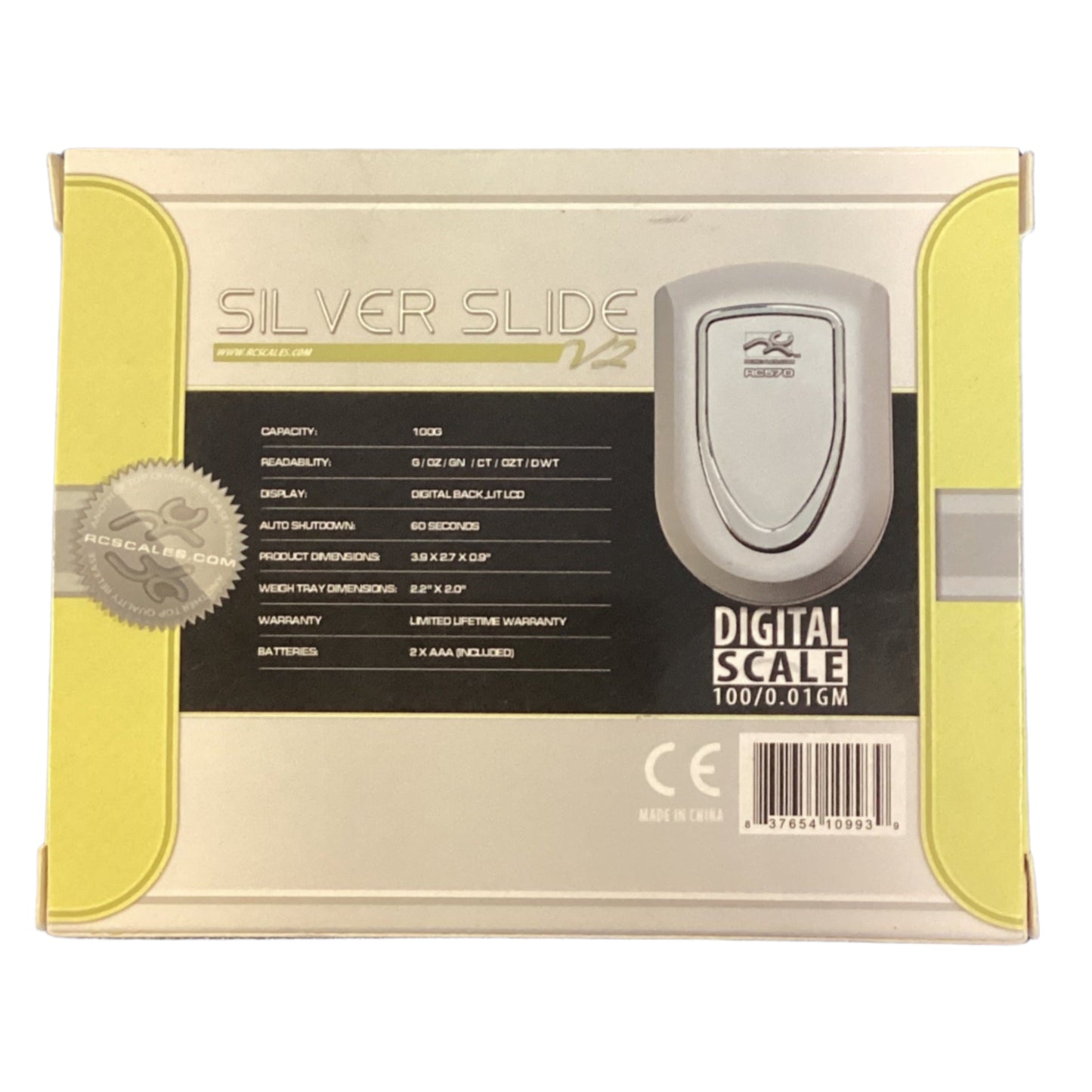 RC Scales - Silver Slide V2 - CORONA CASH AND CARRY