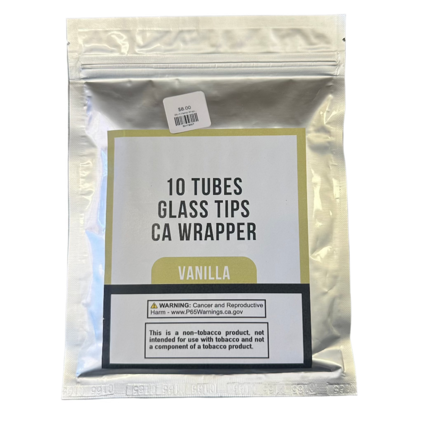 Blunt Hemp Wraps with Glass Tip - 10mm - CORONA CASH AND CARRY