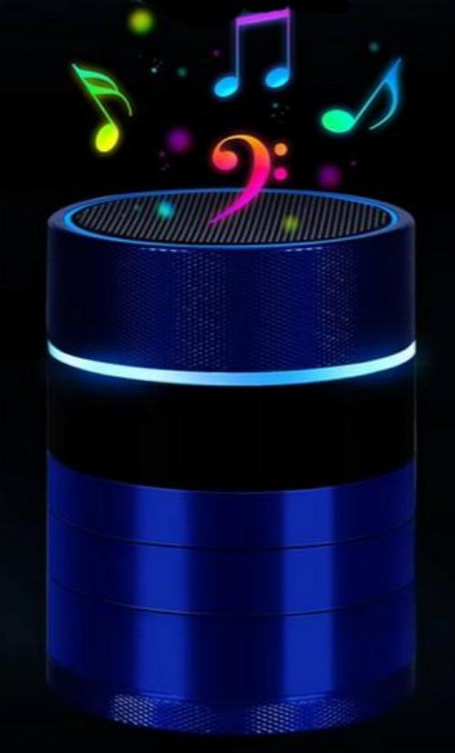 LED Music Speaker Grinder - CORONA CASH AND CARRY
