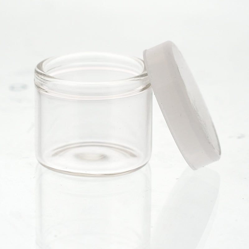 5 ml Glass Jar with Silicon Lids - CORONA CASH AND CARRY