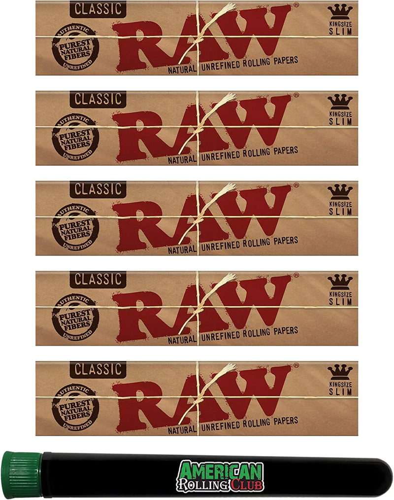Raw Clasic King size Natural unrefined Rolling pappers - CORONA CASH AND CARRY
