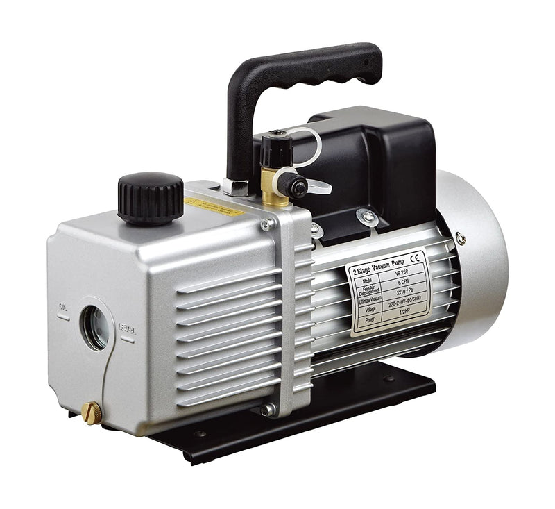 Hfs (R) Single Stage Vacuum Pump 110V/60Hz; Inlet: SAE 0.63 cm - SAE 0.95 cm. - CORONA CASH AND CARRY