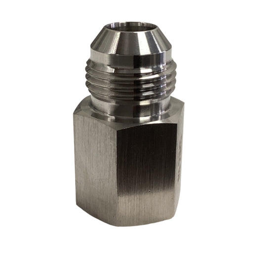 3/8" FNPT 1/2" MJIC Stainless Steel Fitting - bin 19 - CORONA CASH AND CARRY