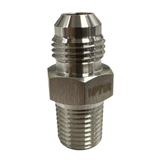 1/4" MNPT 3/8" MJIC Stainless Steel Fitting - bin 4 - CORONA CASH AND CARRY