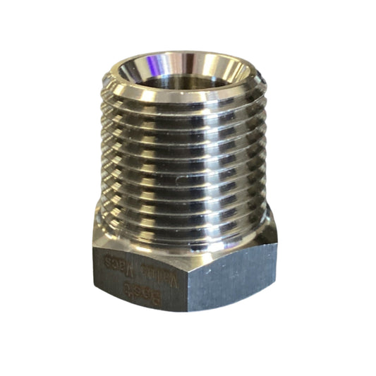 3/8" HEX PLUG MALE Stainless Steel - bin 46