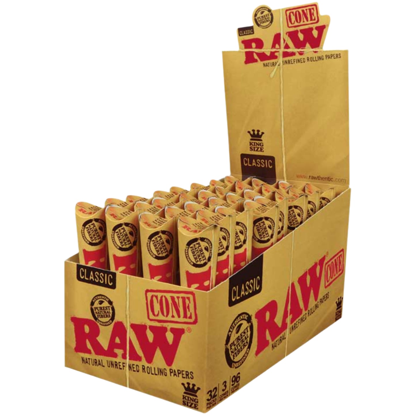 RAW Pre-Rolled Cones (1 1/4 & King Size)