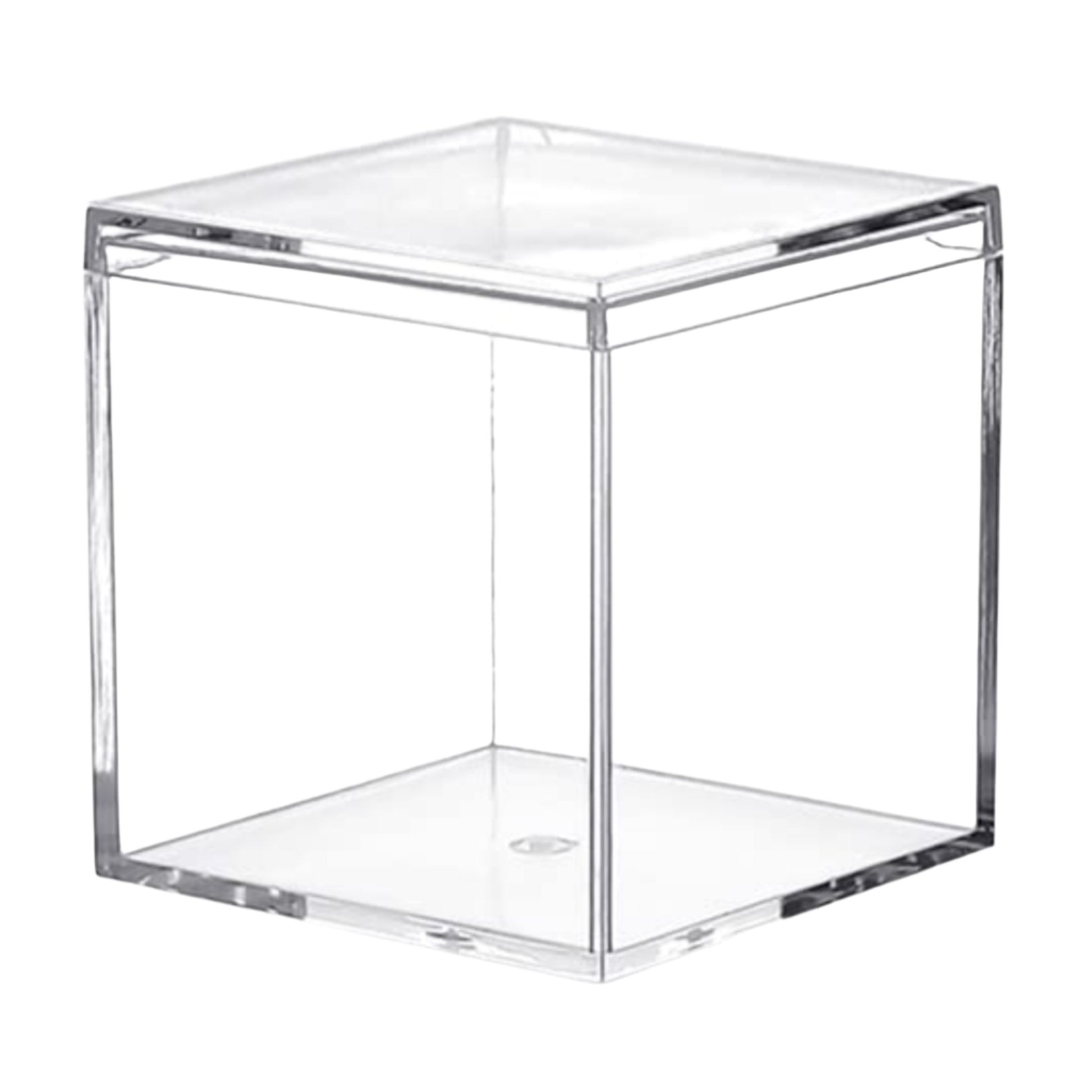 Cube Plastic Jar - CORONA CASH AND CARRY