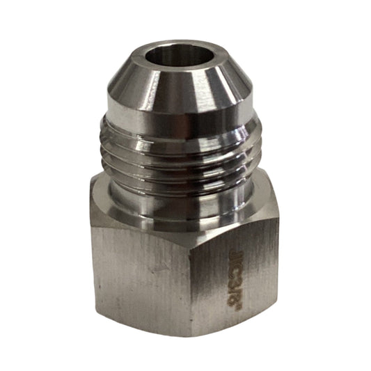 1/4" FNPT 1/2" MJIC Stainless Steel Fitting - bin 18 - CORONA CASH AND CARRY