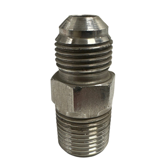 3/8" MNPT 3/8" MJIC Stainless Steel Fitting - bin 5 - CORONA CASH AND CARRY