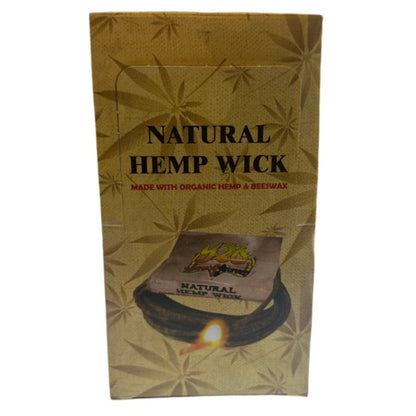 420 smokescreen - Natural Hemp Wick