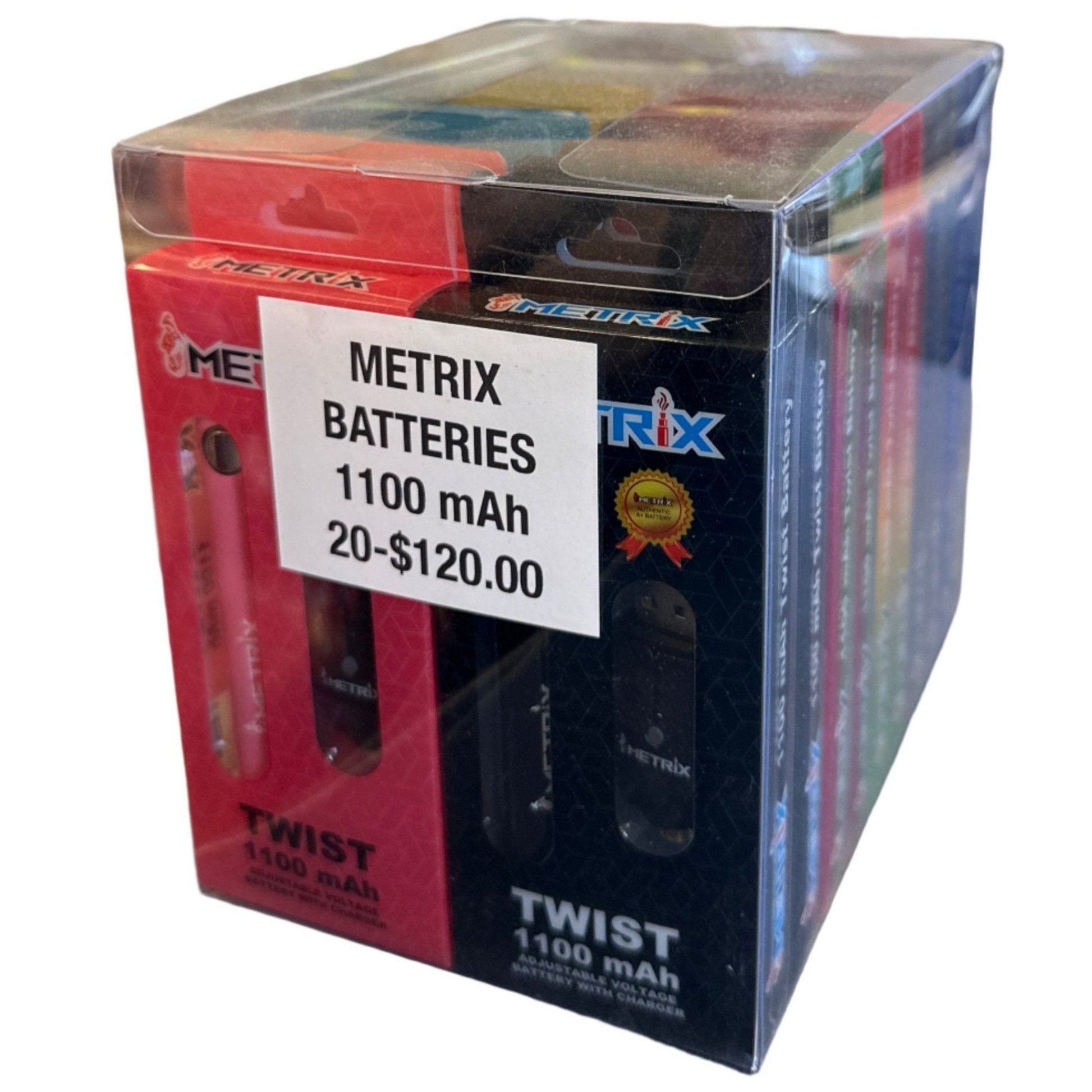 Metrix twist 1100 mAh - Assorted Colors CORONA CASH AND CARRY Metrix twist 1100 mAh - Assorted Colors CORONA CASH AND CARRY