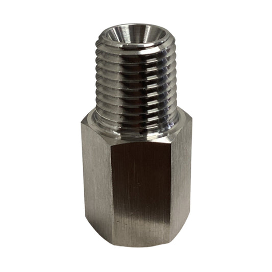 1/4" FNPT 1/4" MNPT Stainless Steel Fitting - bin 33 - CORONA CASH AND CARRY