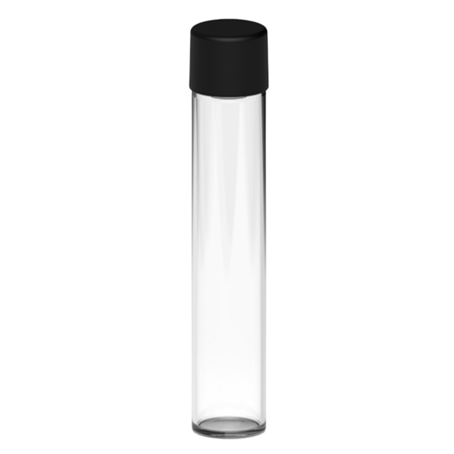 Glass Tubes CR Black Cap - CORONA CASH AND CARRY