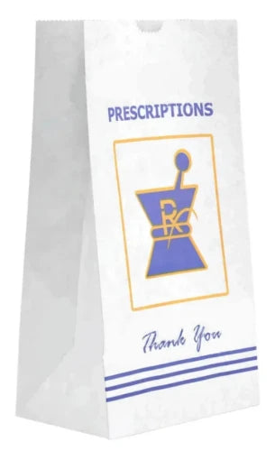 RX Pharmacy Prescription Bags - CORONA CASH AND CARRY