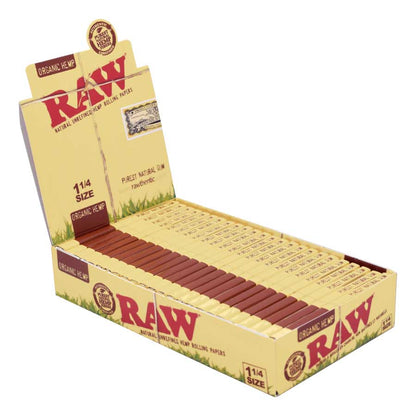 Raw Organic 1 1/4 Rolling Papers