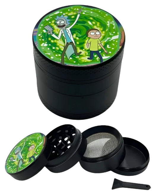 Rick & Morty Metal Grinder - CORONA CASH AND CARRY