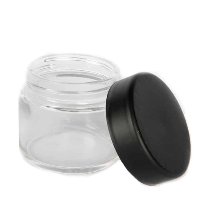 2 OZ Glass Jar with Child Resistant Lid - CORONA CASH AND CARRY