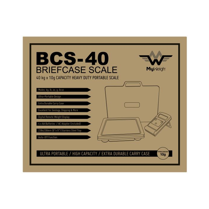 My Weigh BCS40 - CORONA CASH AND CARRY