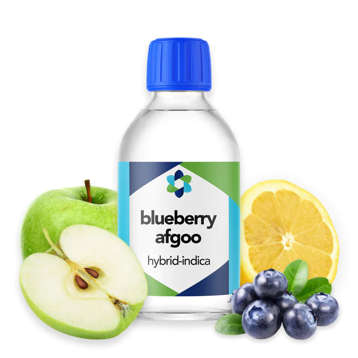 Blueberry Afgoo Hybrid-Indica Terpene  - CORONA CASH AND CARRY