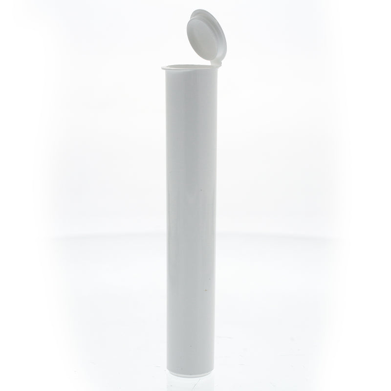 White Pre Roll Joint Tube Plastic - CORONA CASH AND CARRY