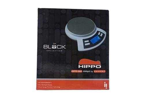 The Black Collection- Hippo 2000g X 0.1g Digital Scale - CORONA CASH AND CARRY