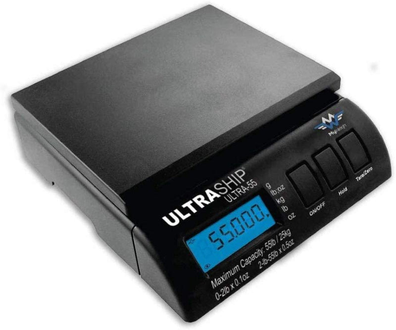 My Weigh Ultraship 55 Postal Scale in Black with Power Supply Adapter - CORONA CASH AND CARRY