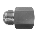 3/8" Female JIC to 1/2 Male JIC Reducer Adapter Stainless Steel 304 - CORONA CASH AND CARRY