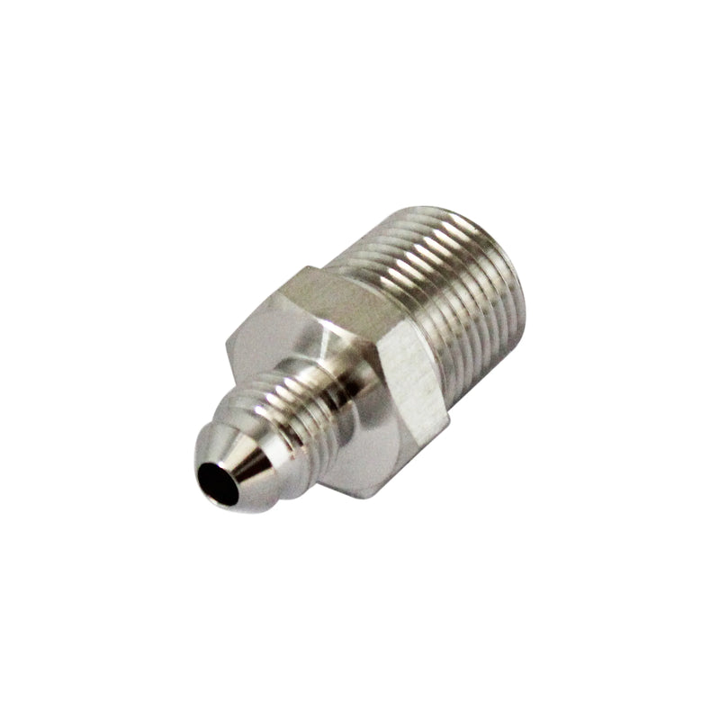 1/2" Male NPT to 3/8" Male JIC Adapter - Multiple Sizes Stainless Steel 304 - CORONA CASH AND CARRY