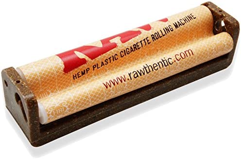 Raw Natural Rolling Papers Hemp Plastic Cigarette Rolling Machine, 110mm King - CORONA CASH AND CARRY
