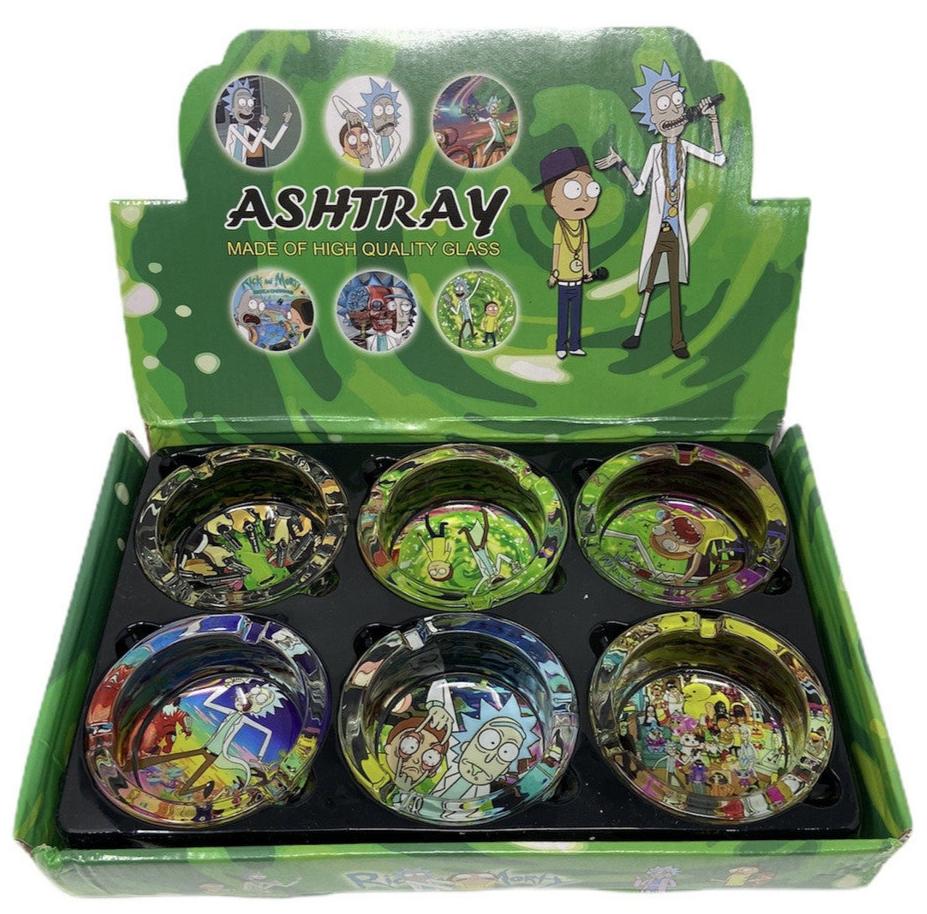 rick and Morty high quality ashtrays - CORONA CASH AND CARRY