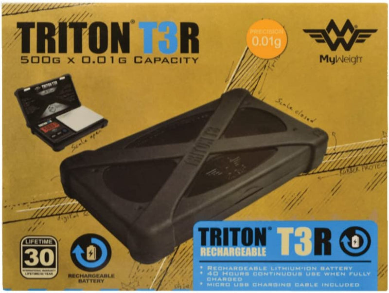 Triton T3R Rechargeable Scale 500g x .01g - CORONA CASH AND CARRY